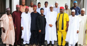 Buhari, APC Govs Meet In Aso Rock