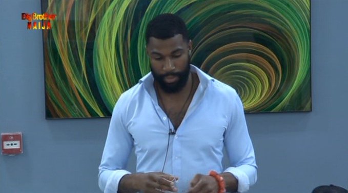 BBNaija: Watch The Epic Moment Mike Humbled Tacha