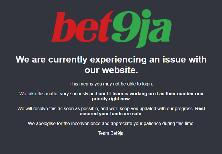 A Ransomware Group Hacks Bet9ja Website