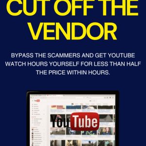 DO IT YOURSELF - THE POPULAR GUIDE TO GETTING 1K YOUTUBE SUBS AND 4,000 HOURS CHEAPLY