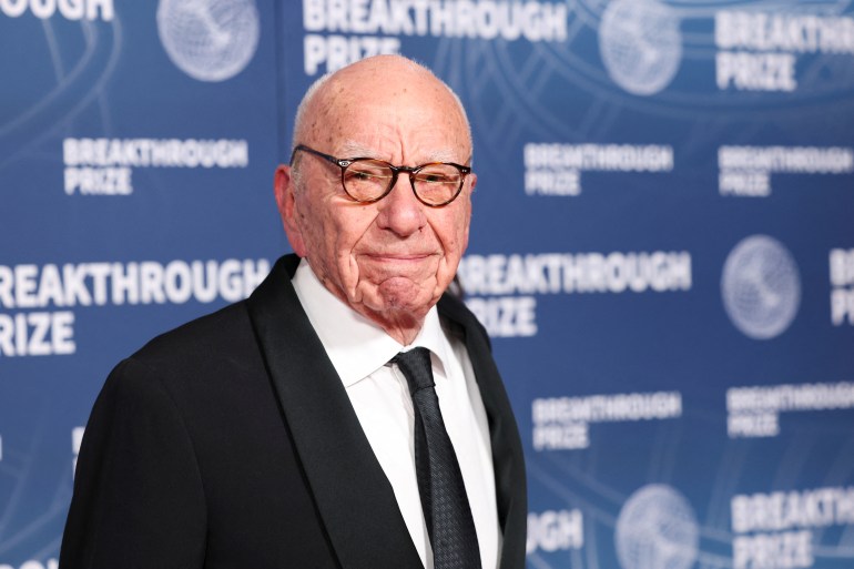 Rupert Murdoch seals deal passing control of media empire to eldest son |  Media News | Al Jazeera