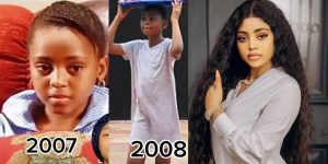 Regina Daniels transformation from 2007 to 2024 wow fans