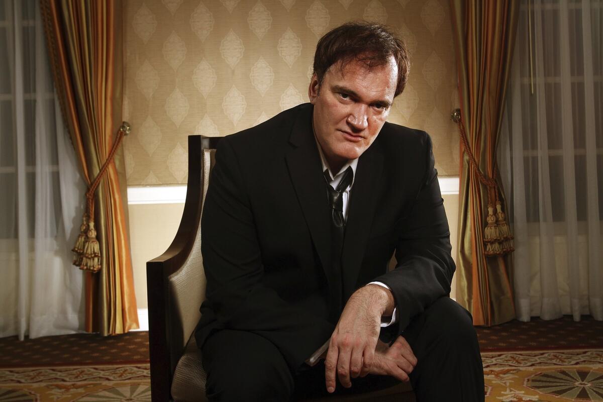 Quentin Tarantino, the persnickety poet of 'Django Unchained' - Los Angeles  Times